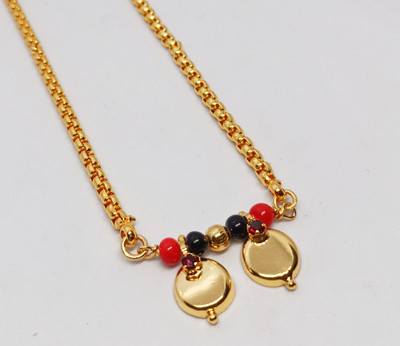 Renus Fashion Sadachain_2Mini Copper Mangalsutra