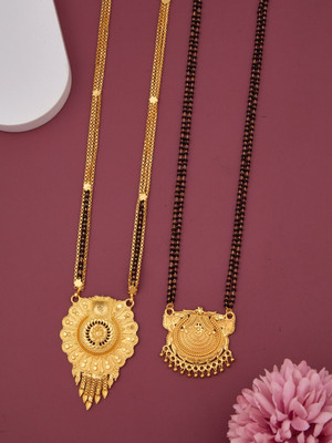 wuzong gold plated mangalsutra Brass Mangalsutra