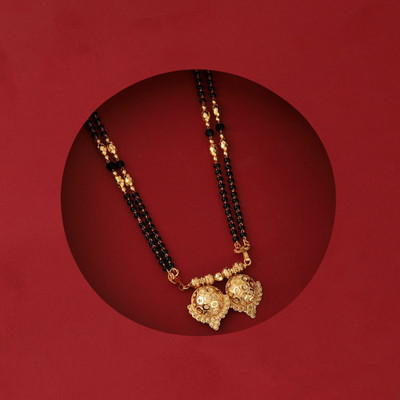 Bhagya Lakshmi Exquite Gold plated Mangal sutra for women Alloy Mangalsutra