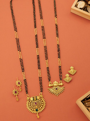 Enpong Bestseller Brass Mangalsutra