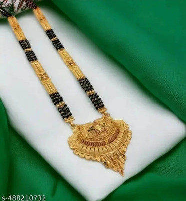 wuzela Best 1 Gram Gold Mangalsutra Brass Mangalsutra