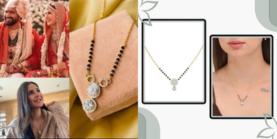 Temora KATRINA KAIF SHORT AD MANGALSUTRA FOR GIRLS OR WOMEN FOR DAILY USED Alloy Mangalsutra