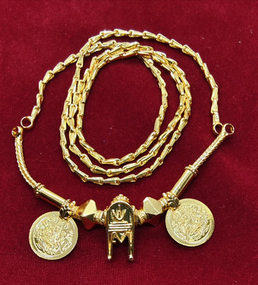 Renus Fashion Pill_Namam_Thaliset_Godhumachain Copper Mangalsutra