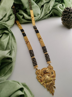 Manmit Enterprise Bindiya Brass Mangalsutra