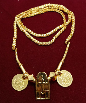 Renus Fashion 1gm Gold Plated Chain with Mangalasutram Copper Mangalsutra