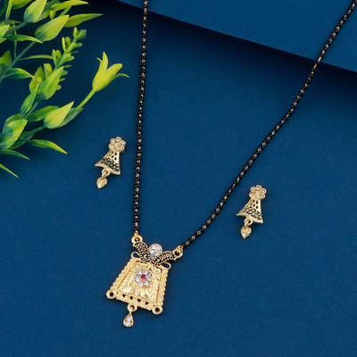 Shreenathji Jewellers Alloy Gold-plated Gold Jewellery Set(Pack of 1)