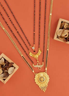 Enpong Bestseller Brass Mangalsutra