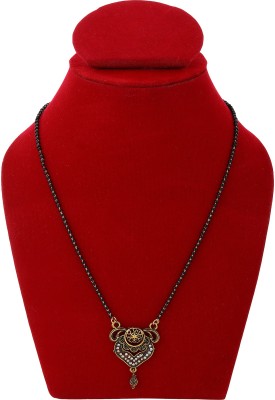 Arti creations Elegant Party & Casual Wear Copper Gold Plated Mangalsutra Brass, Alloy Mangalsutra