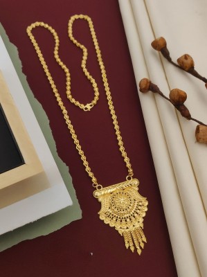 BELWICK Gold Plated Necklace Gold-plated Plated Alloy Necklace