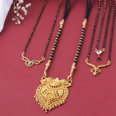 Enpong gold mangalsutra Alloy Mangalsutra