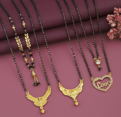 VEMISHTI Brass Mangalsutra