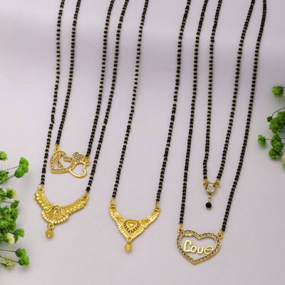 VEMISHTI mangalsutra for women Alloy Mangalsutra