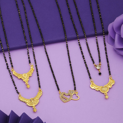 VEMISHTI mangalsutra for women Alloy Mangalsutra