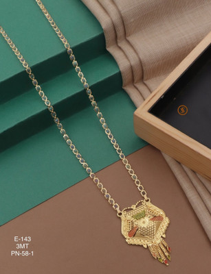 Enpong gold mangalsutra Alloy Mangalsutra