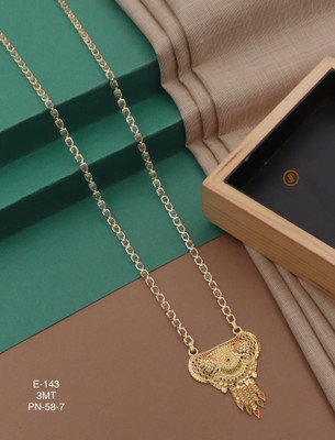 Enpong gold mangalsutra Alloy Mangalsutra