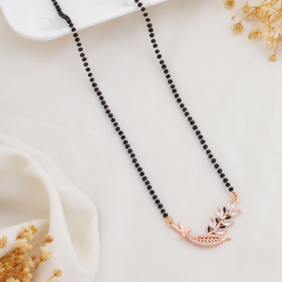 jiyajewels Brass Mangalsutra