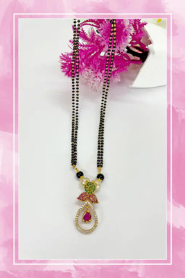 NANDANA COLLECTIONS Alloy Mangalsutra