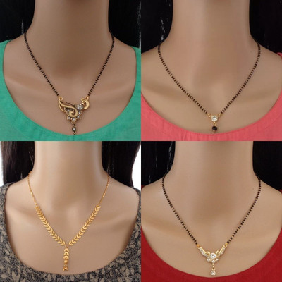 RAMDEV ART FASHION JEWELLERY Alloy Mangalsutra