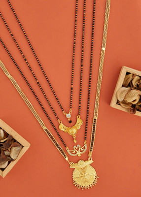 wuzong gold mangalsutra Alloy Mangalsutra