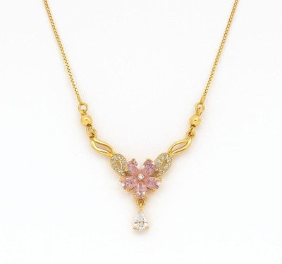 NAVYA JEWELRY MANGALSUTRA Stainless Steel Mangalsutra