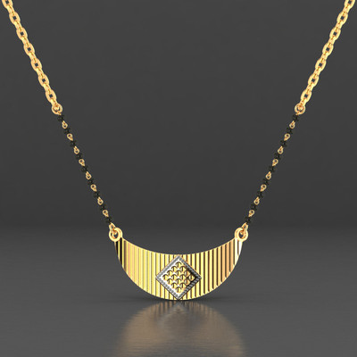 CYGNI Stylish Brass Mangalsutra for Women – Traditional Jewelry for Daily Wear Brass Mangalsutra