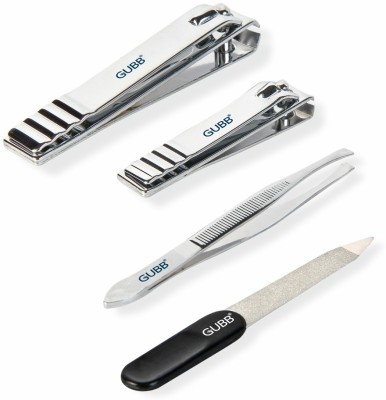 GUBB Professional Stainless Steel Foot Care & Nail Tools Set, Ultra Sharp & Sturdy Kit(4 ml, Set of 4)