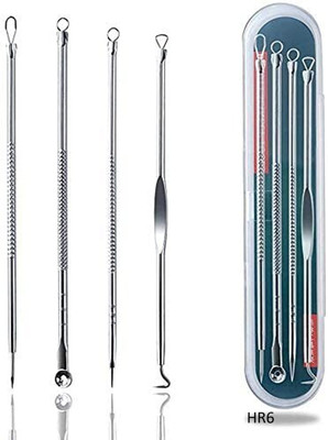 Morbee Stainless Steel Blackhead Remover & Pimple Blemish Remover Tool Set HR6(50 g, Set of 1)