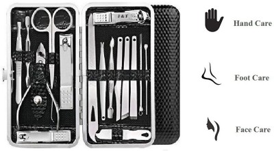 Hudabird 16 in 1 Perfect Quality Manicure Pedicure Tool Kit ( Care Utility Tools )(250 g, Set of 16)