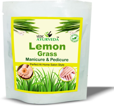 VEDICAYURVEDA Lemon Grass Kit for Manicure & Pedicure(67 g, Set of 1)