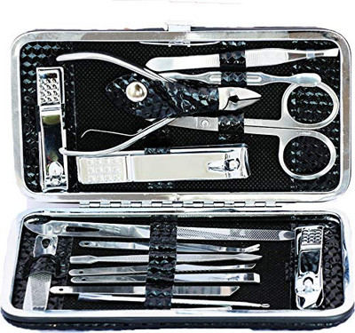 Jus’Be U 16 in 1 Stainless Steel Manicure Pedicure Set Nail Cutter Scissors Care Set(16 ml, Set of 16)