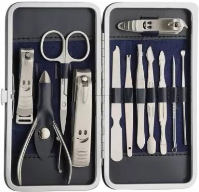 WATELLO Clippers Set, Professional Manicure Pedicure Kit Set, 12 Pieces(200 g, Set of 12)