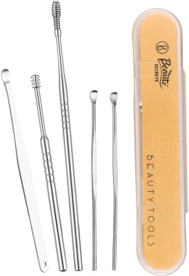 Beaute Secrets Earwax Cleaning and Removal Tool, Ear Pick Earwax Cleaner with Storage Box(5 Items in the set)