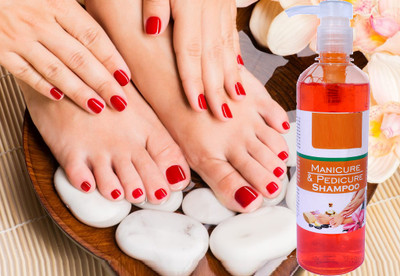 KAIASHA SOFT SHAMPOO BEAUTY Pedicure & Manicure(450 ml, Set of 1)