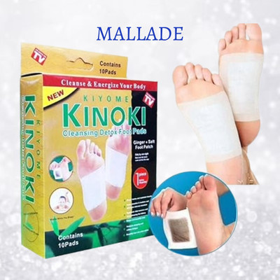 MALLADE natural ginger extract foot detox pads pack(220 g, Set of 10)