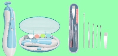 BZILO COMBO Baby Nail Trimmer AND EarTool Kit R_4(1 g, Set of 1)