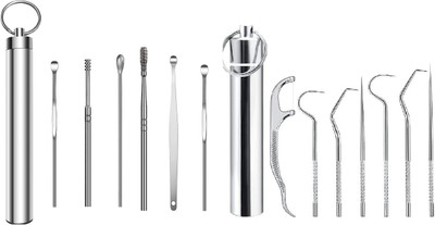 Taxila 6 Pcs Ear Cleaning Tools kit And 7 Pcs Tooth Pick Cleaner Set(7 Items in the set)