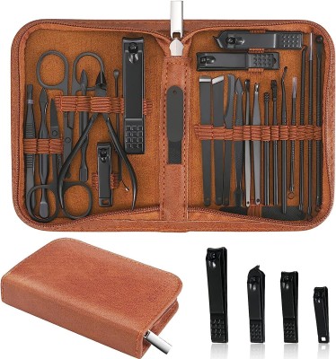 THR3E STROKES Manicure Pedicure Kit, Nail Cutter Set, Manicure Pedicure Kit for Women and Men(210 g, Set of 26)