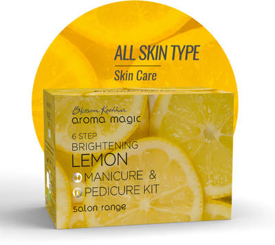 Aroma Magic Lemon Brightening Pedicure & Manicure Kit 6 in 1(1017 g, Set of 1)