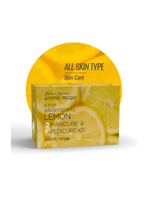 Aroma Magic Lemon Brightening Pedicure & Manicure Kit 6 in 1(1017 g, Set of 1)