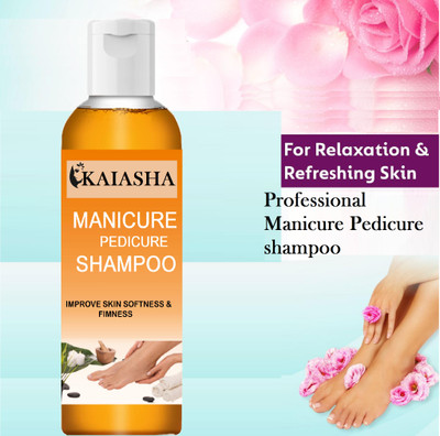 KAIASHA soft Skin Orange best shampoo pedicure & manicure(200 ml, Set of 1)