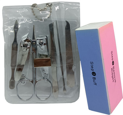 Osking manicure kit with nail buffer combo pack(56 g, Set of 2)
