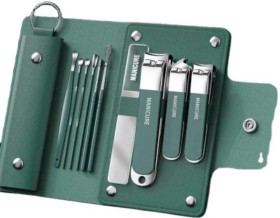 SOHISHI 10 In 1 Stainless Steel Nail Cutter Kit-Grooming Kit For Men And Women