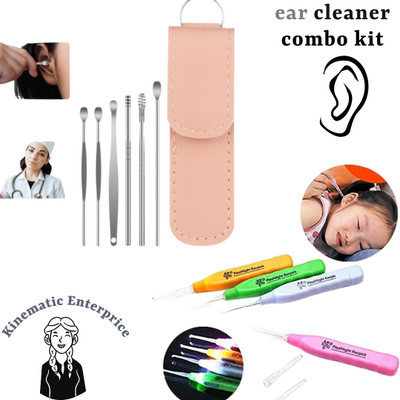 Kinemo Enterprise Ear Pick With Leather Ear Cleaner Tool Set(7 ml, Set of 2)