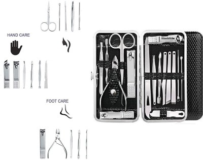 Hudabird Professional Grooming 16 in 1 Manicure Pedicure Tool Kit(250 g, Set of 16)