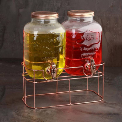 SMILERY Glass Utility Container  - 4000 ml(Clear)