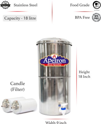 Apeiron 18 L Stainless Steel Table Top Manual Water Dispenser