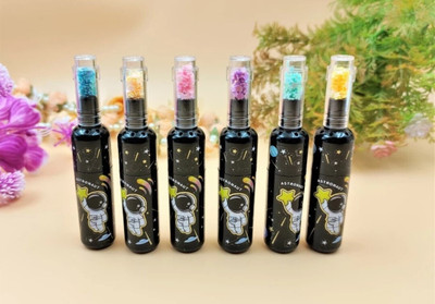 Taars Astronaut Space Bottle Shaped Highlighter Marker Pen For Girls And Boys(Set of 6, Multicolor)