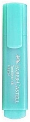 FABER-CASTELL Chisel Point Tip Textliner Pastel(Set of 1, Smooth Torquise)