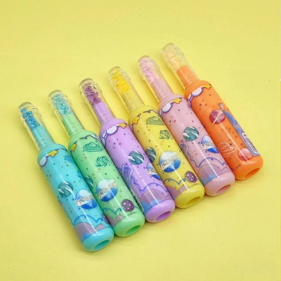 BOLT BEE Dl2028B Highlighter 6Pc Space Bottle(Set of 6, Multicolor)