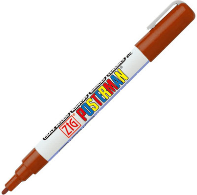 Zig POSTERMAN Fine 060(Set of 1, Brown)